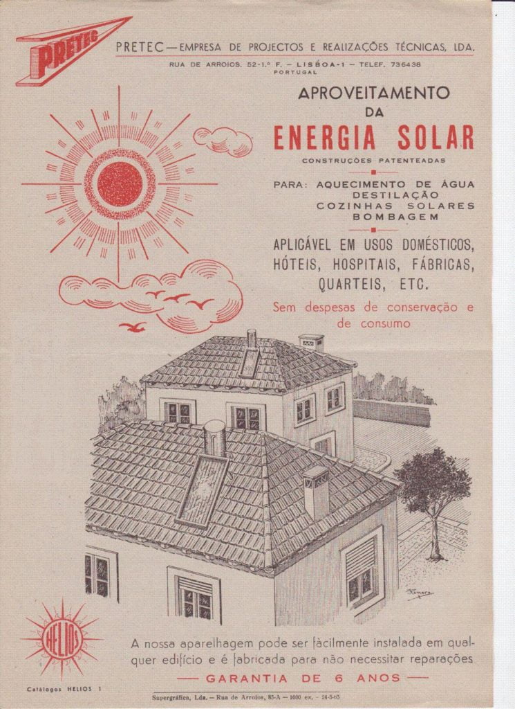 Painel Solar Anos 50